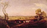 John Constable Canvas Paintings - Dedham Vale Morning
